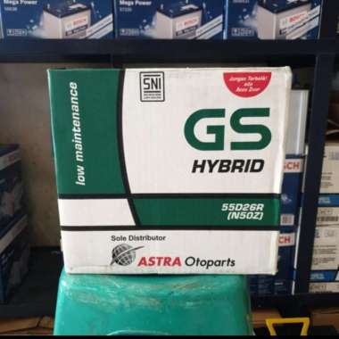 Aki Hino/ GS N50Z Hybrid Astra Otoparts/ N 50Z Aki Colt Diesel