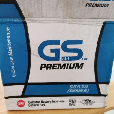 Aki Innova Reborn Bensin /GS Premium 55530 / DIN55/ 55559 Goldstar
