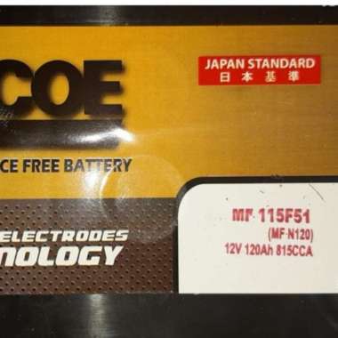 Aki Fuso/ Aki Genset/ Aki Alat Berat/ Incoe MF N120 / 12V120AH