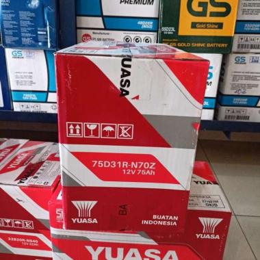 Aki mobil / Genset / Yuasa N70Z / 75D31R / Yuasa N 70Z/ N 70 Z