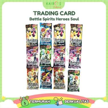 Trading Card Battle Spirits Heroes Soul Mainan Kartu Anak