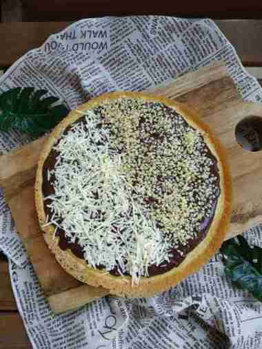 KETO DEBM SUGAR AND GLUTEN FREE MARTABAK COKLAT KEJU ALMOND