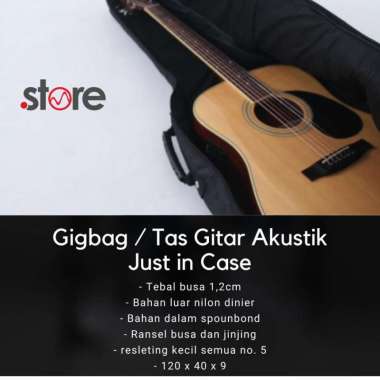 Gigbag Tas Gitar Akustik Just in Case/Tas Gitar Akustik