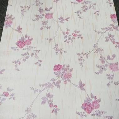 Oem Motif Ranting Bunga Mawar Wallpaper Dinding 10 M X 45 Cm