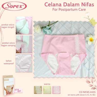 Celana Dalam Nifas Sorex 4435 - CD Nifas for Postpartum Care - L L - EL