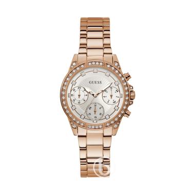 GUESS Gemini GW-1293L Multifunction Jam Tangan Wanita [Original] Rosegold