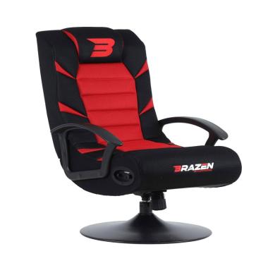 BraZen Pride 2.1 Bluetooth Surround Sound Gaming Chair - Red