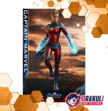 Hot Toys 1/6th Scale Avengers Endgame - Captain Marvel