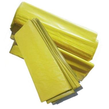 Plastik PE / Kantong Plastik Sampah Medis [50 x 80 cm/ 50 micron] 01 KUNING