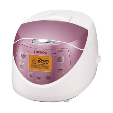 Cuckoo CR-0631F Rice Cooker White Pink