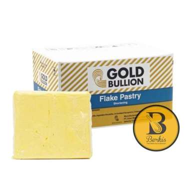 Gold Bullion Flake Pastry 1 Kg [Repack] Korsvet Margarin Mentega