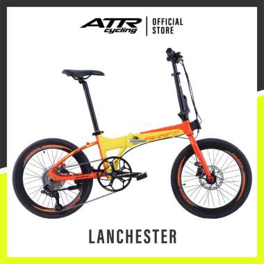 SEPEDA LIPAT FOLDING AL 20-10SP AVAND LANCASTER (20) OR-YL
