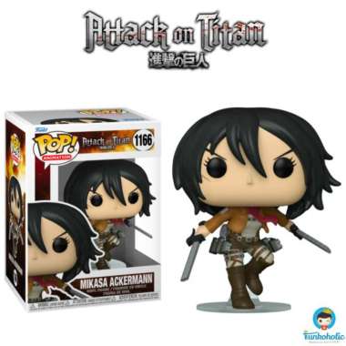 Funko POP! Animation Attack on Titan Mikasa Ackerman Action Pose #1166
