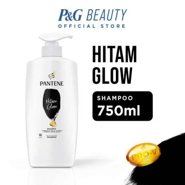 Pantene Hitam Glow Shampoo [750 mL]