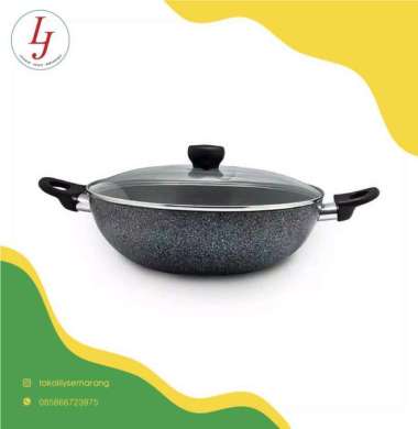 Wajan Neostone Maxim 30cm dengan Tutup Kaca