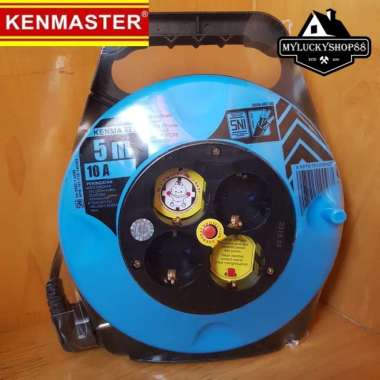Kenmaster Kabel Roll 5 Meter - Rol 4 Lubang 5M Stop Kontak