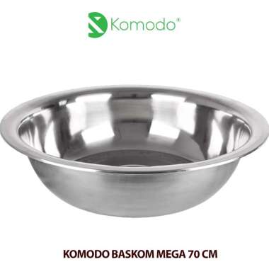 Baskom Mega KOMODO 70 CM / Baskom Stainless Besar / Baskom Jumbo
