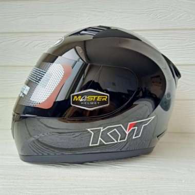 KYT R10 SOLID FULL FACE SMOKE VISOR ORIGINAL KYT L BLACK
