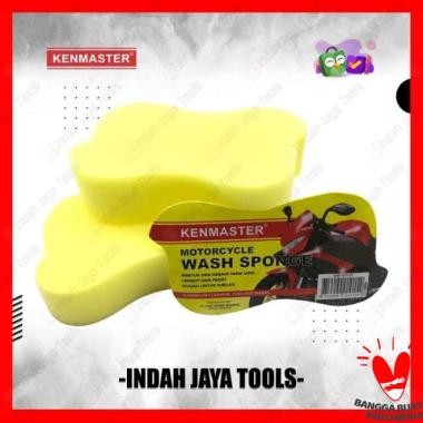 KENMASTER Busa Cuci Motor Mobil Spon Spons - Sponge Motorcycle Car