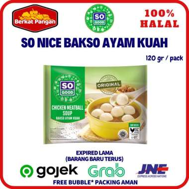 So Good Bakso Sapi Kuah / Bakso Ayam Kuah Original 120 gr Bakso Ayam