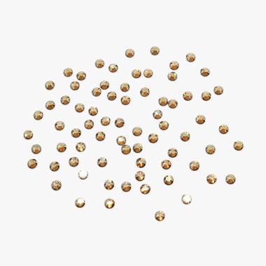 Swarovski Stellux Hotfix 8SS Golden Honey - Emas Golden Honey