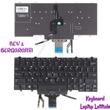 Laptop Keyboard LATITUDE E7480 LATITUDE 7480 PK1325A3B00 POINTER Backlight NEW BERGARANSI