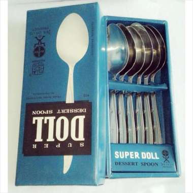 sendok makan stainless super doll