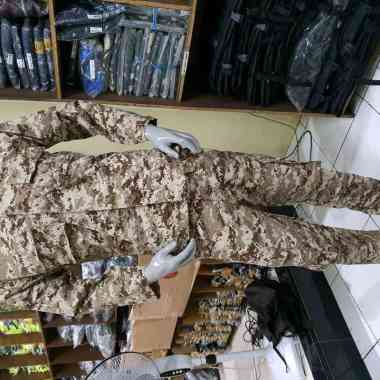 Seragam PDL Digital Gurun | Baju Lapangan Digital Gurun | Seragam Pdl Gurun Ripstok Kotak² | Baju Lo