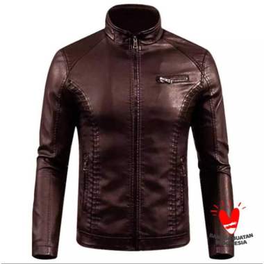 jaket semi kulit original /jaket kulit/JAKET KULIT PRIA/jaket kulit pria 2022 bandung M