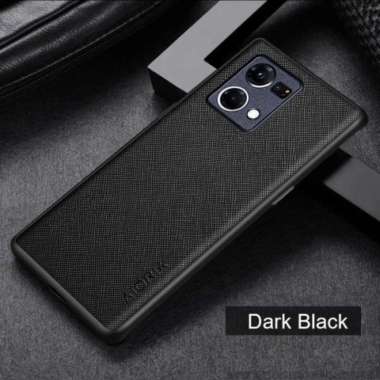 SOFT CASE OPPO RENO 7 4G CASING SLIM JEANS LEATHER AlORIA ORIGINAL Hitam