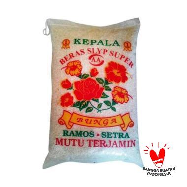 Beras Sejahtera Ramos Bunga SLYP Super Medium Beras [5 kg]