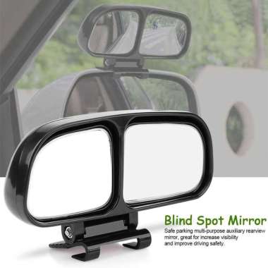 JFactory Spion Mobil Blind Spot Parking Mirror Kiri 1 PCS Hitam