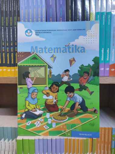 Buku Matematika Kelas 4 SD Kurikulum Merdeka Diknas