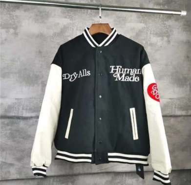 Jaket Wanita Termurah Berkualitas - Human Made basebal L Hitam