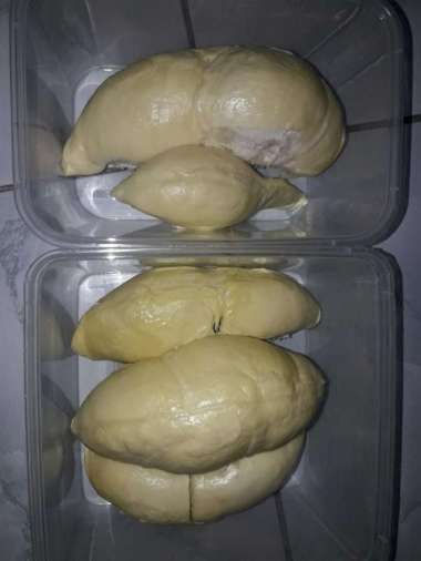 Buah Durian Lokal Jumbo Kupas Fresh (Tidak Frozen)