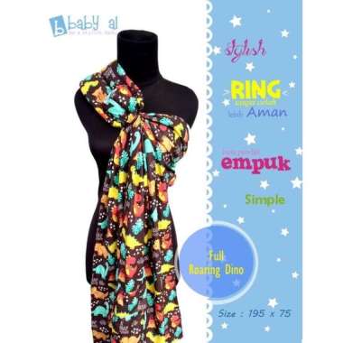 Ring sling baby al top
