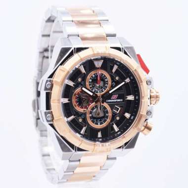 Jam Tangan Pria Chronoforce CF5342MRC Chronoforce 5342 blk Original & Garansi