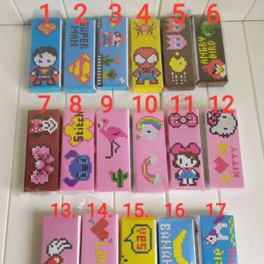 Tempat Pensil Lego / Kotak Pensil Lego Multicolor