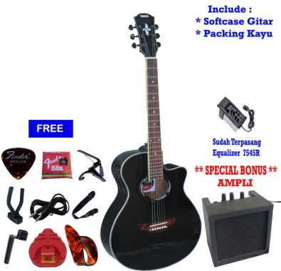 Jual Gitar Akustik Elektrik Harga Di Bawah 1 Juta Terbaru Blibli Com