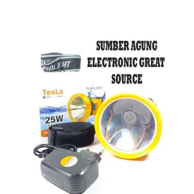 Senter Kepala Tesla Selam 25W TLKS2551 Menyelam Super Terang Waterproof 2551