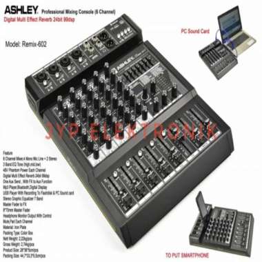 Mixer Audio Ashley Remix 602 / Remix602 /Remix-602 () 6Channel