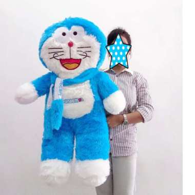 Boneka Doraemon Syal Jumbo 1 Meter - Boneka Doraemon Jumbo