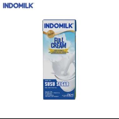 Promo Harga Indomilk Susu UHT Full Cream Plain 250 ml - Blibli