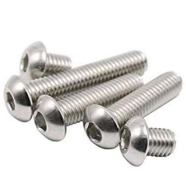 Baut Button Head L M8 X 25Mm Stainless