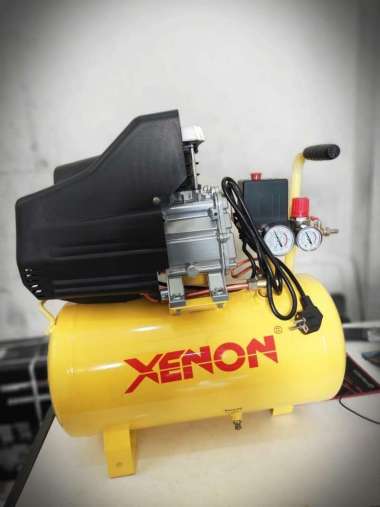 KOMPRESOR ANGIN KOMPRESOR LISTRIK COMPRESSOR 3/4 HP 24L XENON 550w TanpaBubleWrap