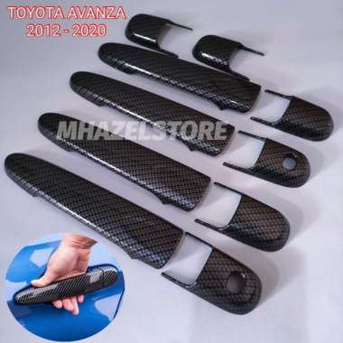Cover Handle/ Pegangan Gagang Pintu Samping Mobil Toyota avanza 2012-2020
