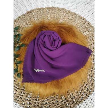 Milyarda Hijab Pashmina Lasercut Bahan Diamond 180x75 Hijab Pasmina Laser rs.co lavender