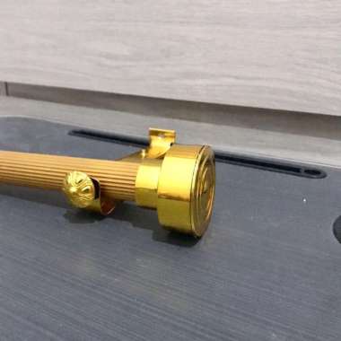 BESI GORDEN 2M FULLSET MODEL GARIS TUTUP KECIL - BATANG HORDENG 2 METER GOLD