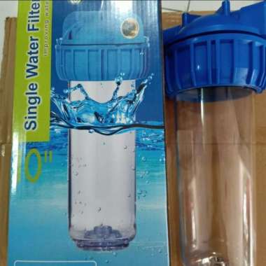 Housing Filter Air Tabung Housing 10"Inch Drat 3/4"Inch Anti Pecah