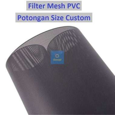 Filter Dust Mesh PVC Fan PC Komputer Penyaring Debu - Custom Putih